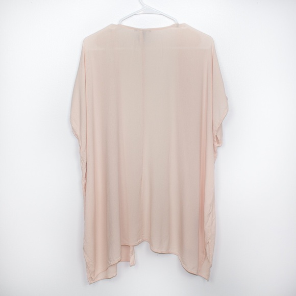 Light Peach Shawl - Picture 2 of 3